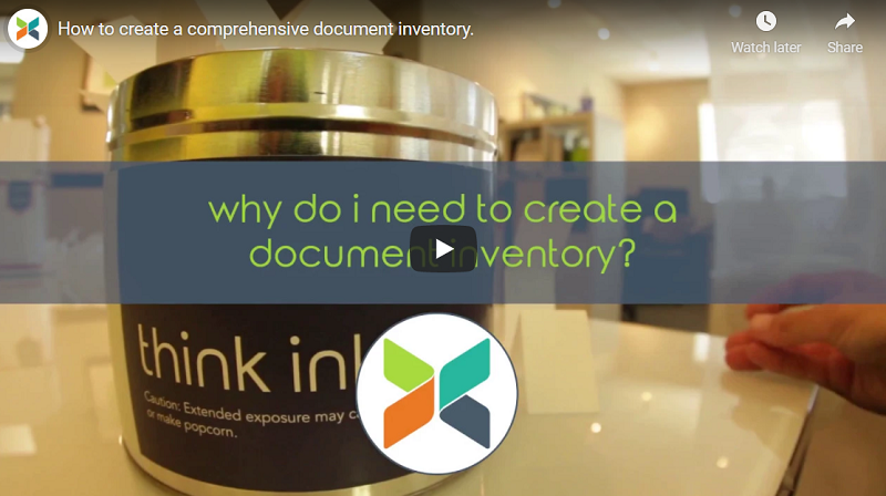 How to create a comprehensive document inventory